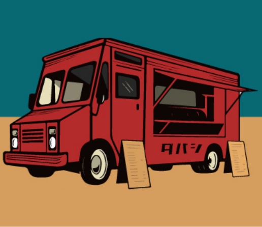 キッチンカーが出現！